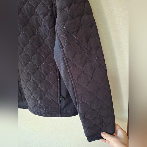 Brooks Shelter Technology Womens Black Quilted Full Zip Jacket Size L - Picture 3 of 7